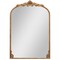 Arched Mirror for Wall Gold Traditional Vintage Ornate Baroque Mirror with Metal Frame